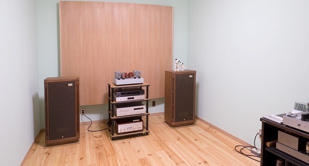 オーディオルームの防音施工例 防音室 防音工事なら昭和音響