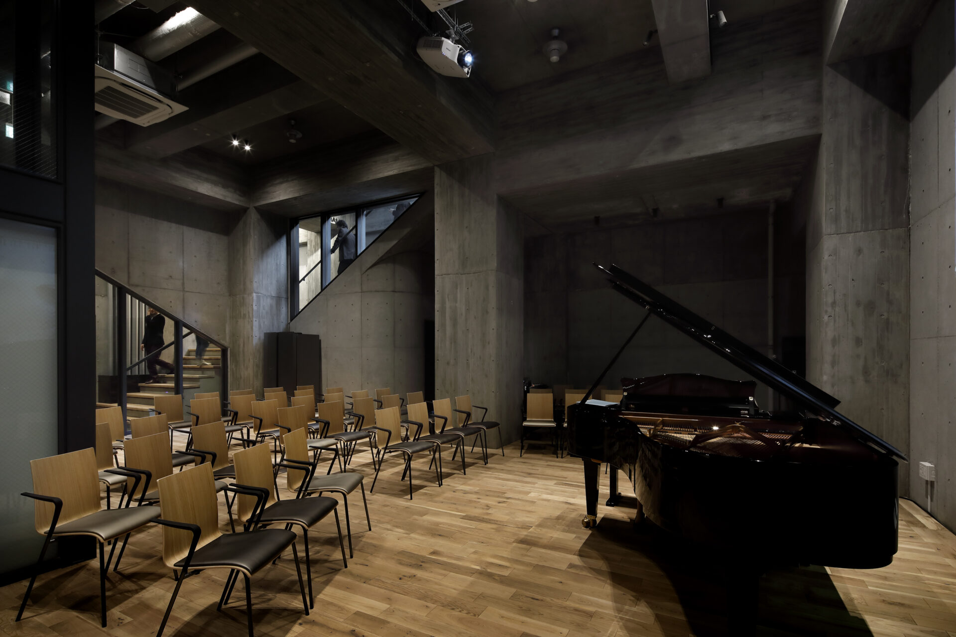 音楽サロン・ミニホールの施工例