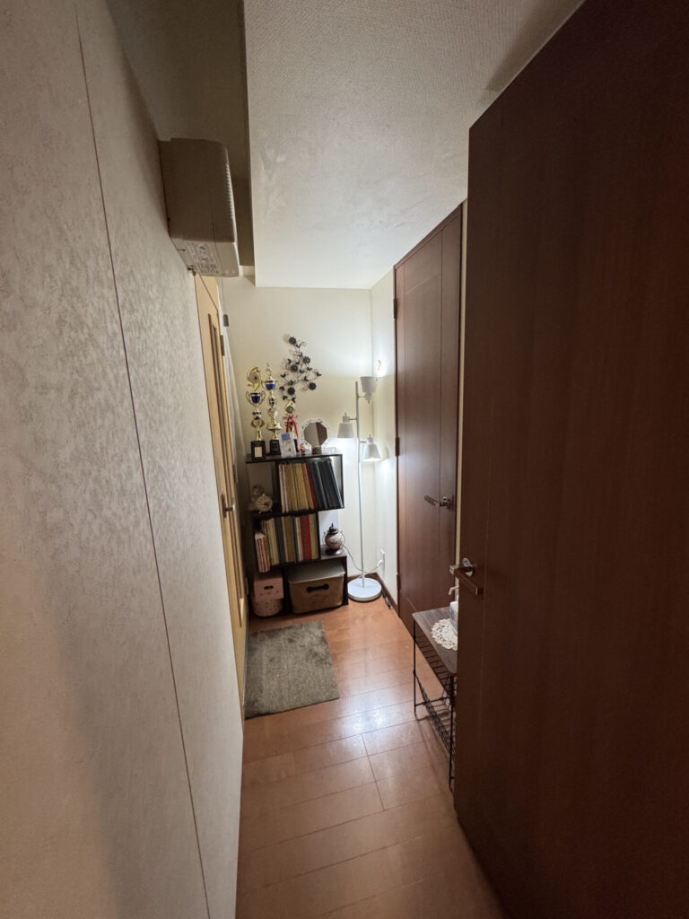 ユニット式防音室の入口