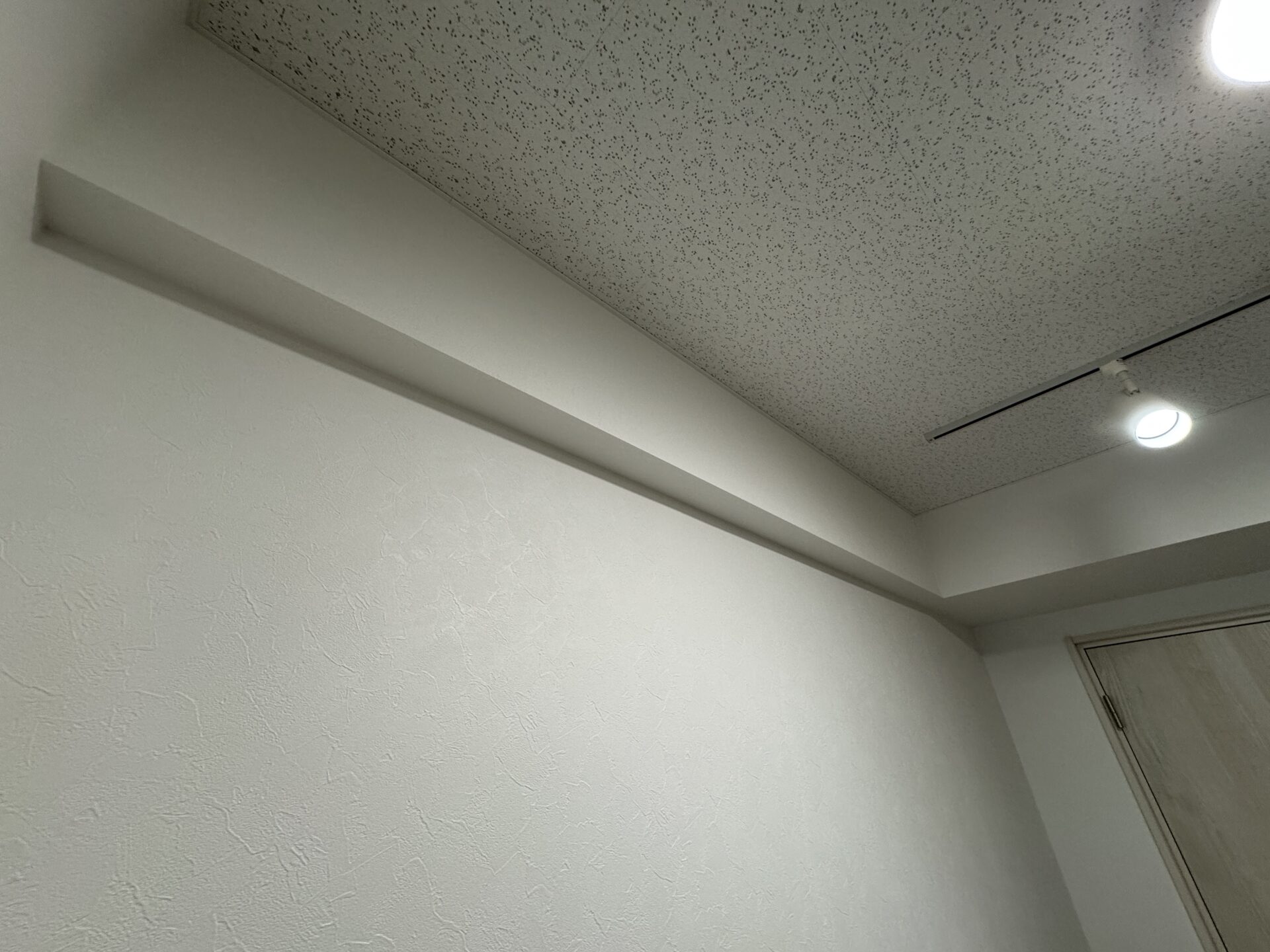 建物本体の梁に沿いながら、最大限防音室を広く取れるよう工夫。