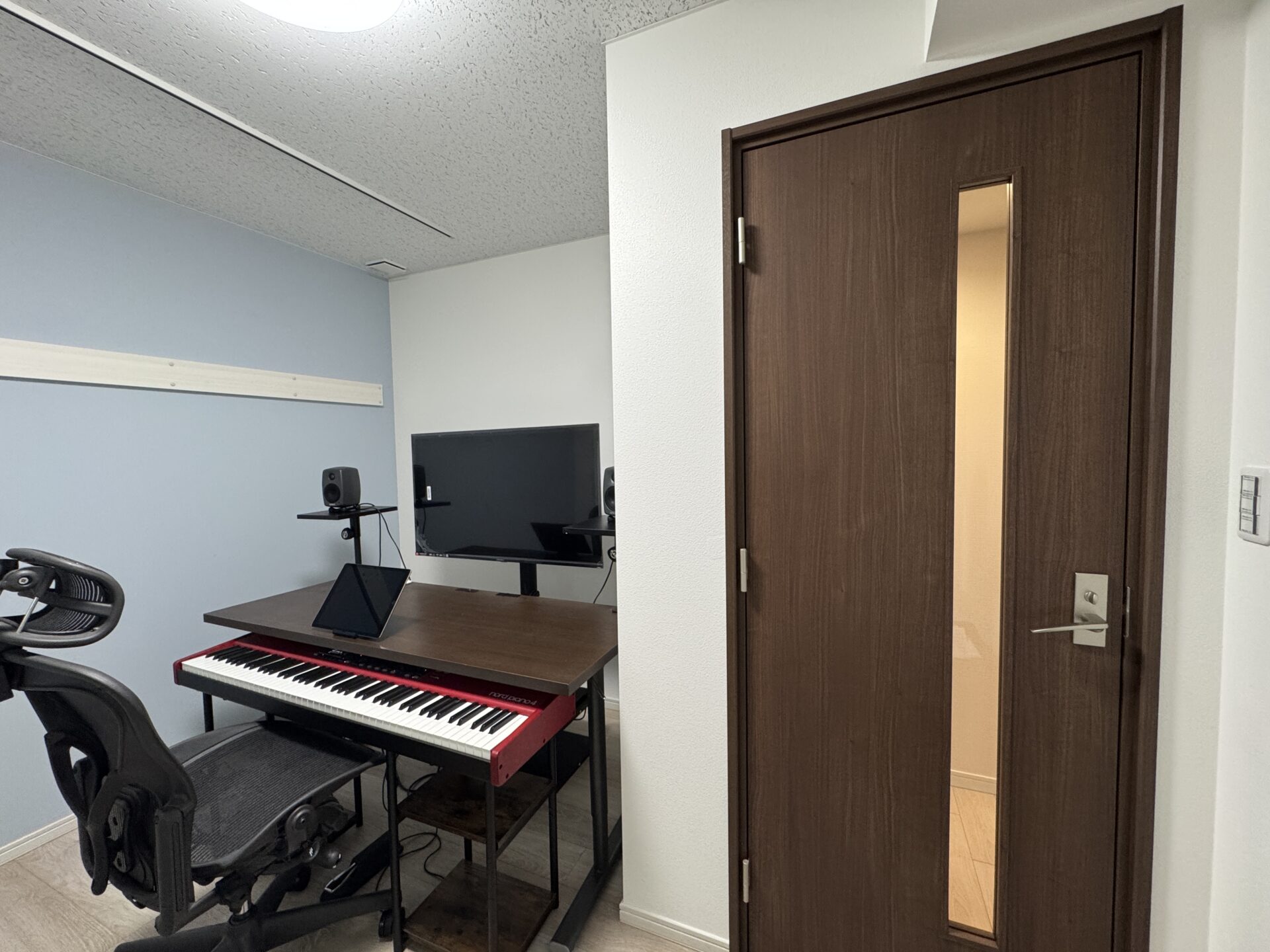 防音室感がなく利用できる自宅DTMスタジオ