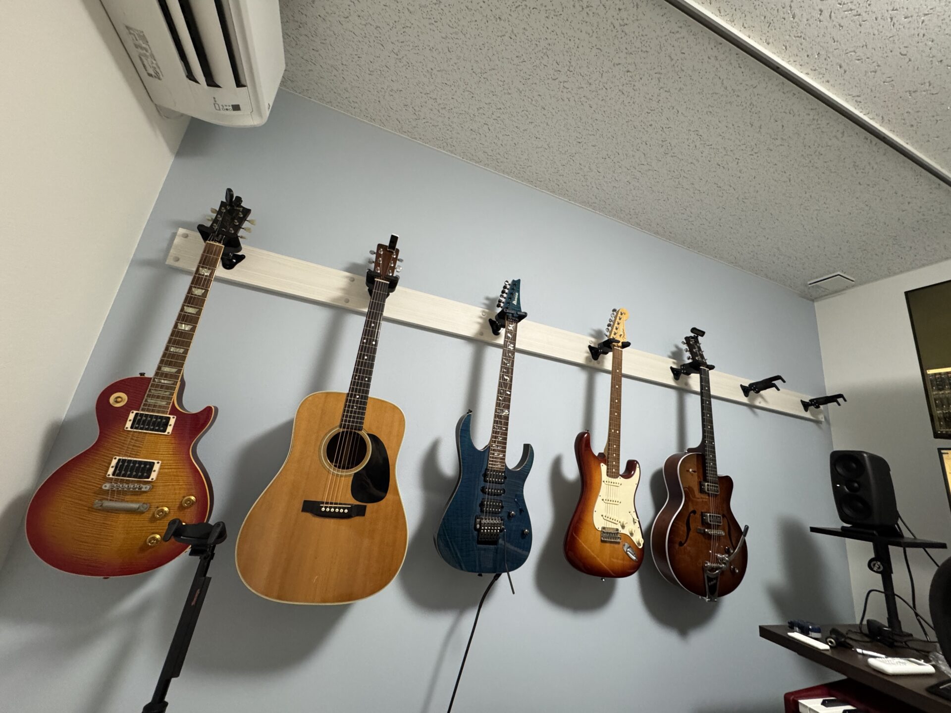 ギターハンガーとお気に入りのギター