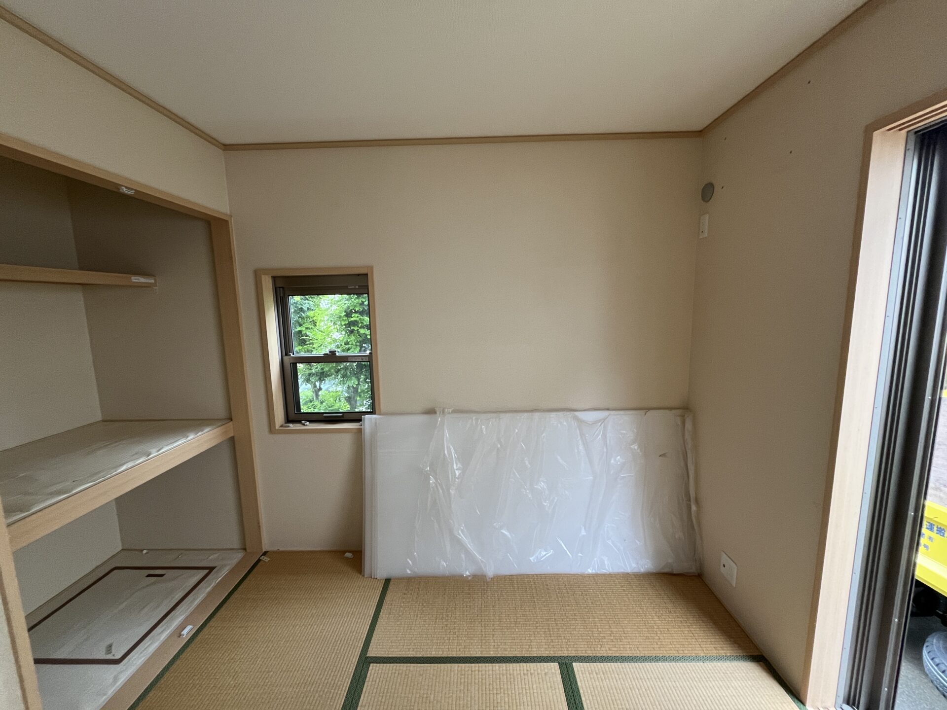 工事前、和室の様子