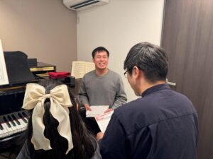 インタビューの様子
