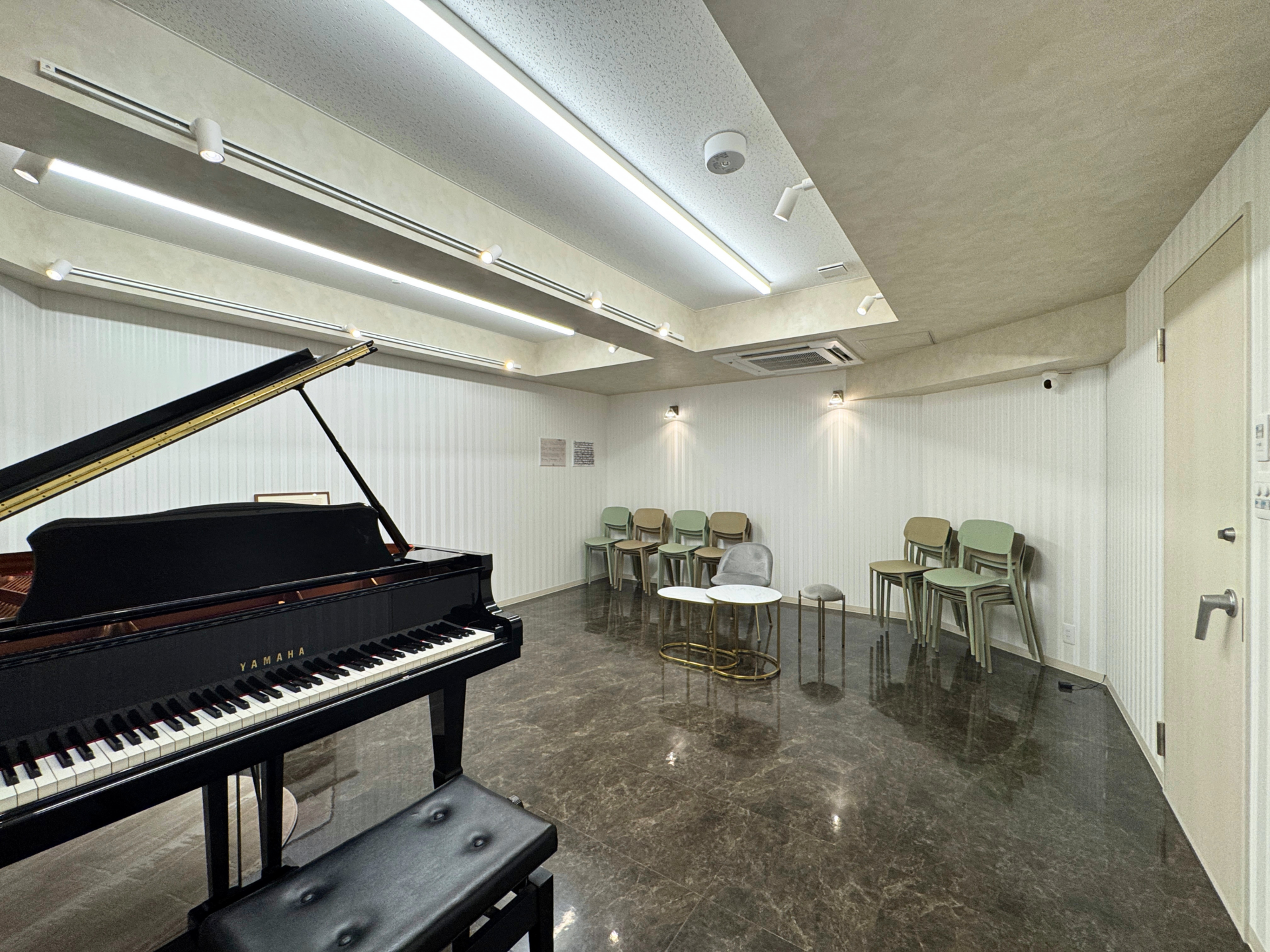 音楽サロンホール全体図