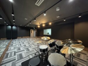 レコーディングスタジオの様子